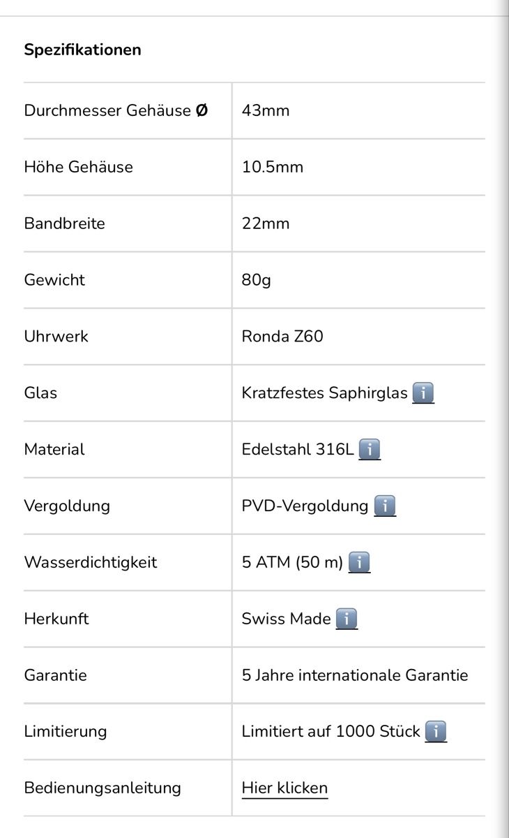Swiss Orologi: Uhr – Nuovo (secondo la descrizione) da Matten b. Interlaken venduto da Eddy84 5