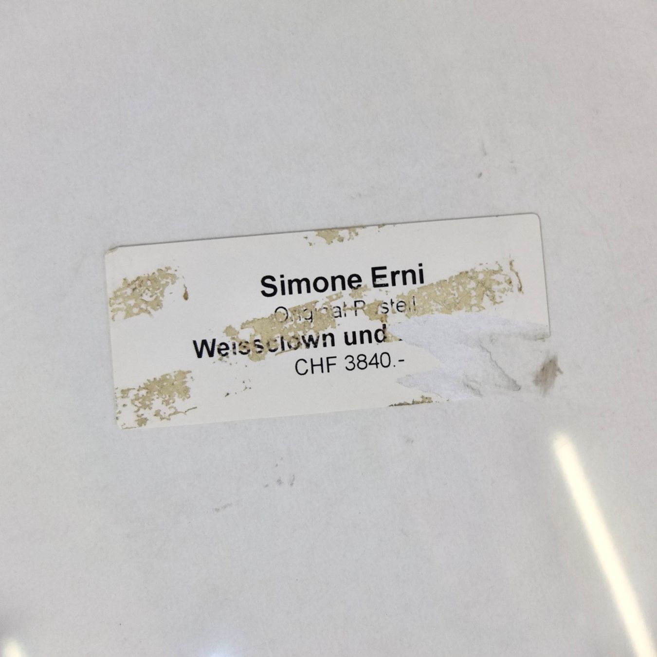 Dipinti: Simone Erni, Original-Pastell, 1999 – Usato da Basel venduto da Brocki-auf-dem-Wolf 7
