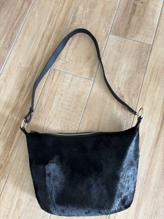 FURLA - Sac Cuir Crossbody Pony - Noir