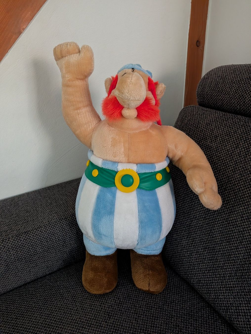 Spielzeuge: Plüschtier Obelix, 1994, 60cm – Gebraucht aus Nänikon von Haexli_70