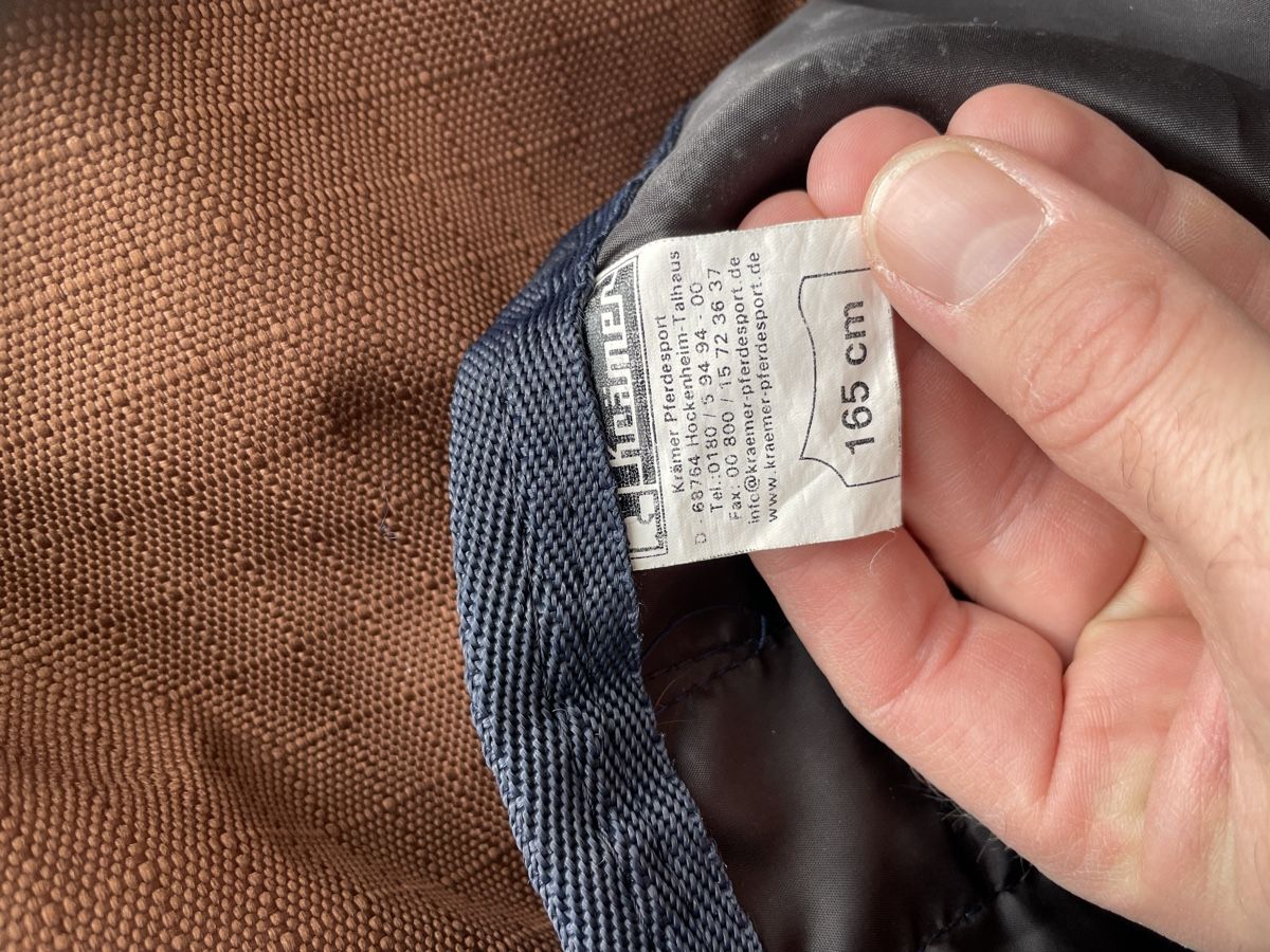 Coperte: Pferde Decke Winter/ Übergangsdecke 165cm – Usato da Bern venduto da roa80 2