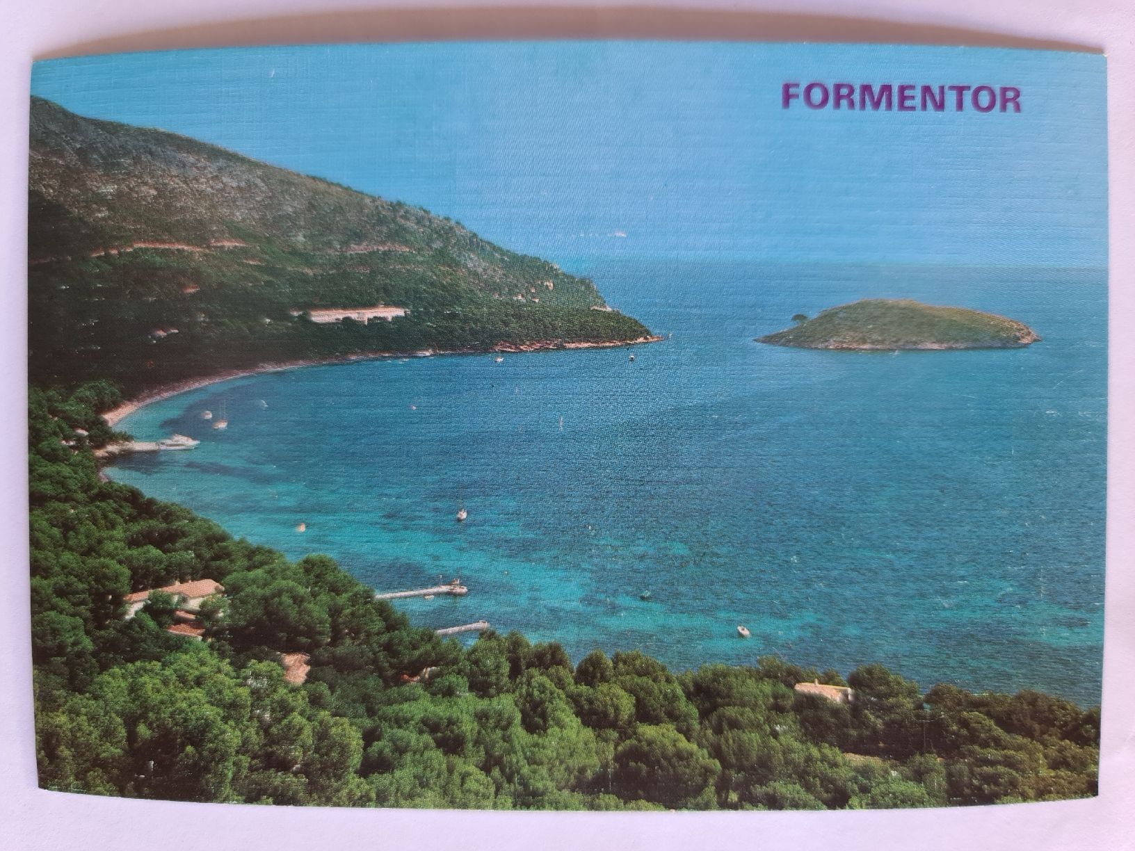 Cartoline postali: Ansichtskarte Bahia de Fermentor Mallorca Spanien 1056 – Usato da Dintikon venduto da Vexi