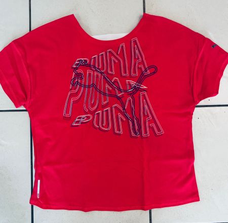 PUMA Sport T-Shirt Damen Rot, neuwertig, Gr. S