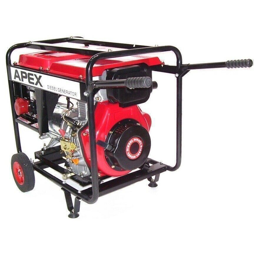 Stromgeneratoren: 06282 - Diesel Stromerzeuger 5500A 10PS 406ccm Generator – Neu und originalverpackt aus Wallenwil von toesstal-vertrieb 3