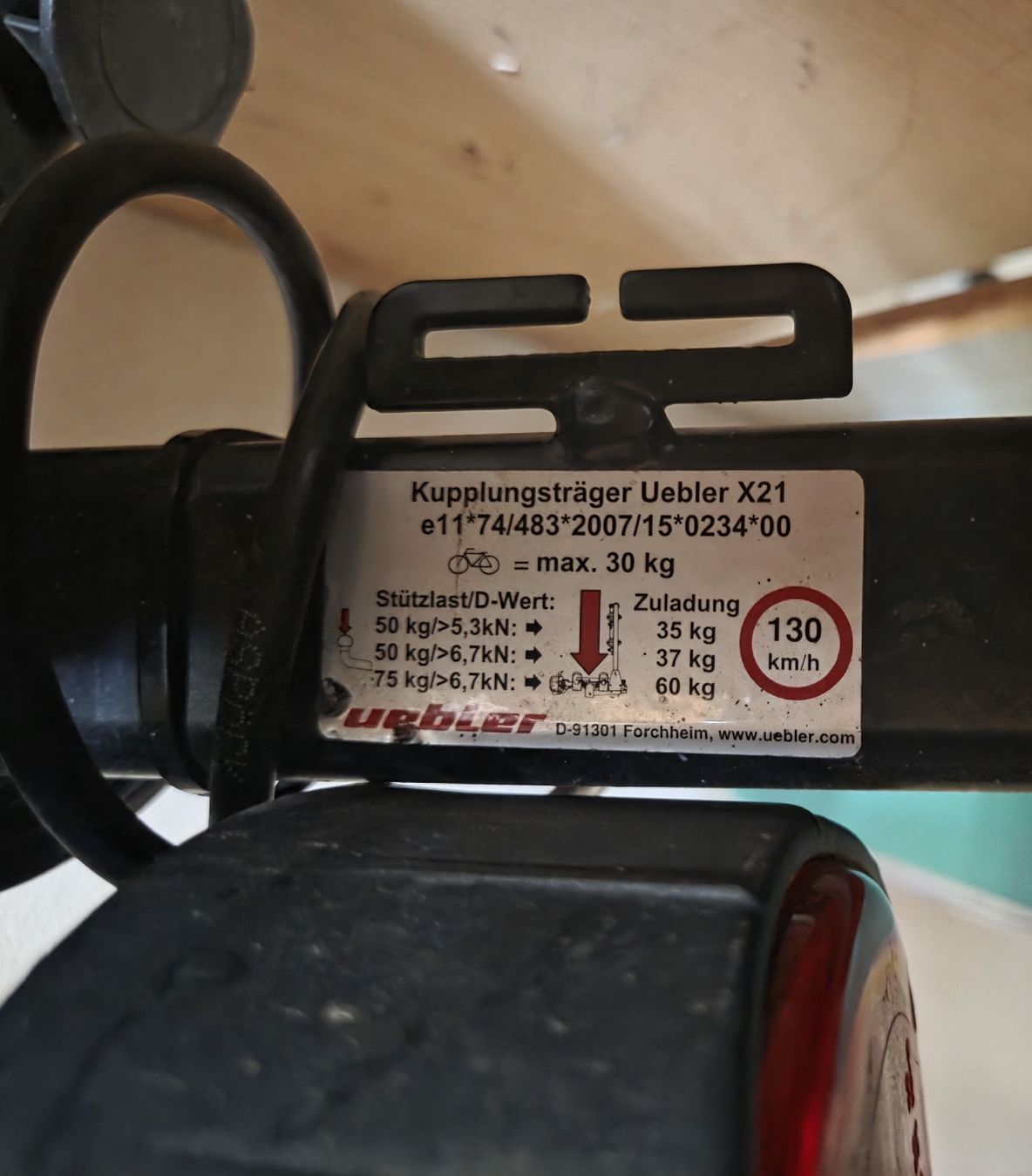 Anhängerkupplungen: Porte-vélo – Gebraucht aus Châtillon JU von yxas94 1