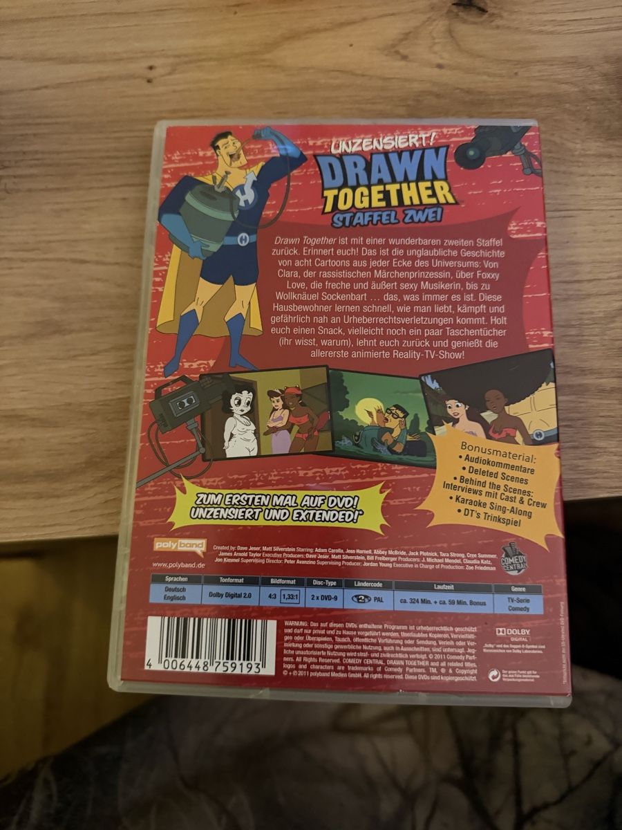 Tutti i DVDs: Drawn Togheter Staffel 2 – Usato da Wynau venduto da rem_5tpw 1