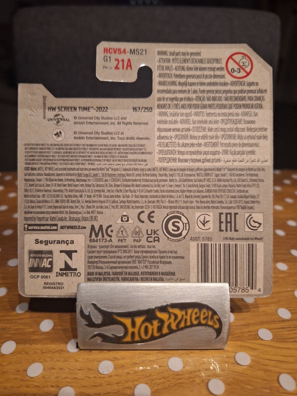 Hot Wheels Modellini d'auto: HW Screen Time 2022 Back to the future Time Machine 8/10 S – Nuovo e nell'imballaggio originale da Adlikon venduto da Mmartin0 1