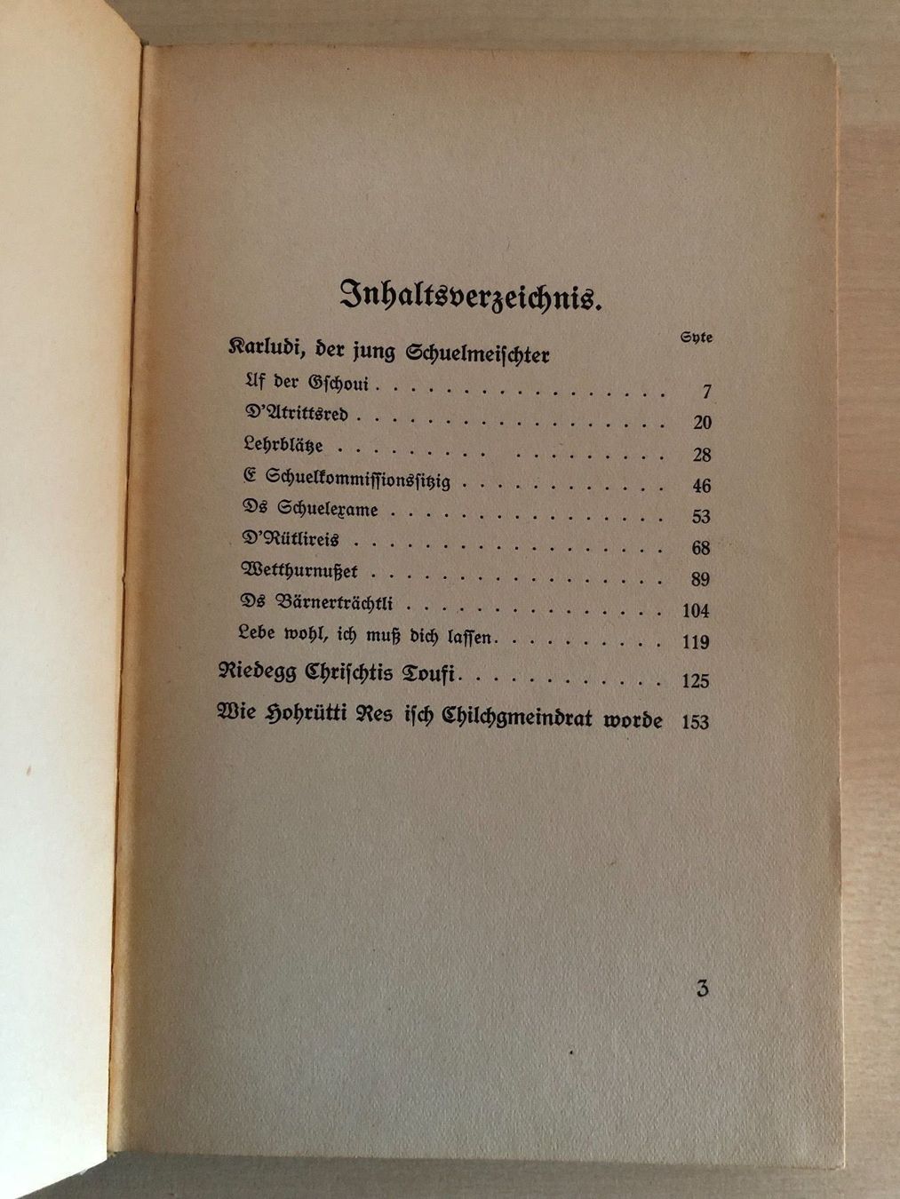 Bücher: Karl Grunder Göttiwyl – Gebraucht aus Aarau von R-O-G-E-R 4