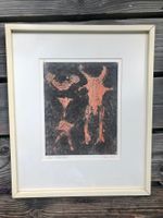 Gemälde  von Hans Ulrich Saas / Sanary 1967.
