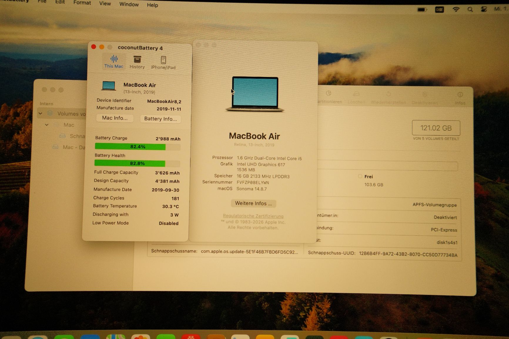 Apple Notebook: Apple MacBook Air 16 GB RAM Space Grey – Usato da Biberist venduto da Volo28 1
