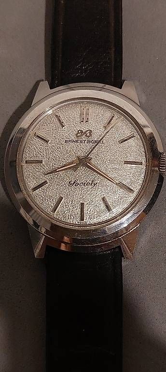 Swiss Orologi: Belle montre Automatic Ernest Borel Society défectueuse – Difettoso da Rolle venduto da mro_5nyk 1