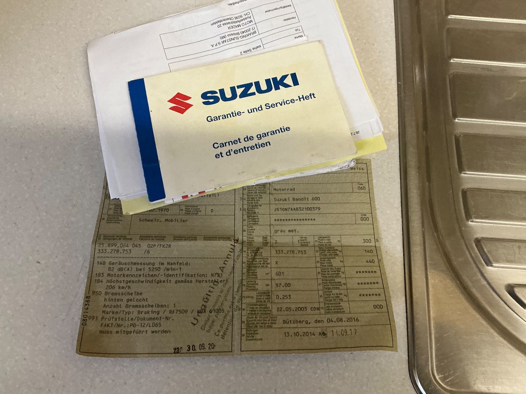 Suzuki Strada: Suzuki Bandit 600 – Usato da strengelbach venduto da Zoks 9