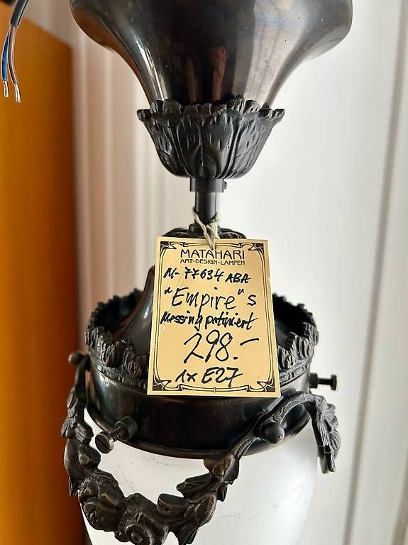 Lampadari & plafoniere: Deckenlampe "Empire-Stil" Replika mit massivem Bronce-Dekor – Usato da St. Gallen venduto da matasurf 4