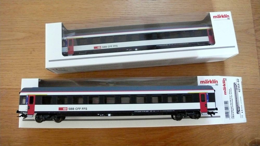 Märklin Trains électriques: Märklin 42153/42154/42177 - 6-tlg. EW IV-Pendel SBB -NEU/OVP – Neuf avec emballage d'origine à Aarau par Uilleannpiper 2