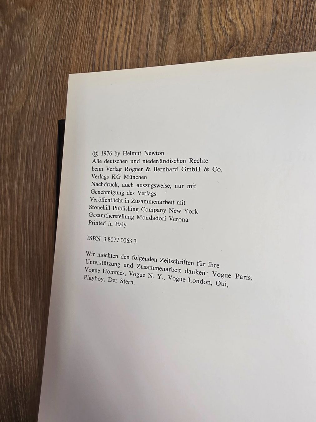 Bücher: Buch, Bilderbuch "White Women" von Helmut Newton – Gebraucht aus Nebikon von Japostyle 2