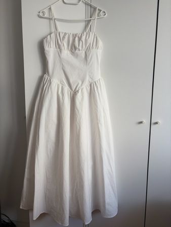 Robe blanche taille S