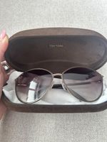 Tom Ford Sunglasses Women's Gold Brown Gradient Lenses w Cas