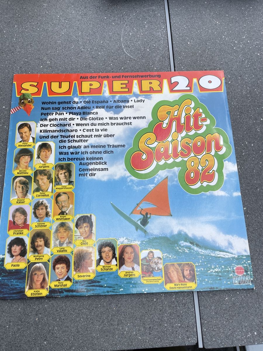 Dischi in vinile: Schallplatte Super20 - Hit-Saison 82 – Usato da Sempach venduto da Nimsaj5