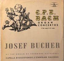 C.P.E. Bach – Organ Concertos (LP, 1973, Josef Bucher)
