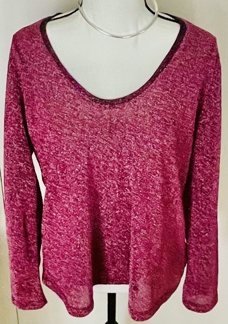 Camicette: VICOLO Damen Glitzerpullover Gr. S / 36 – Usato da Gränichen venduto da RetoLexi
