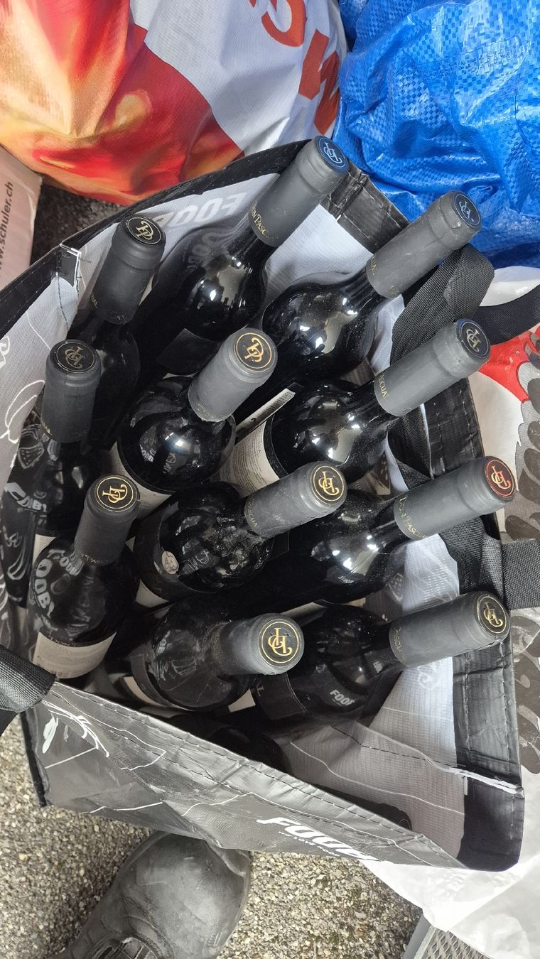 Vino: Rote Wein Don Pascuale ca100 Flache – Usato da Rämismühle venduto da beni0010 1