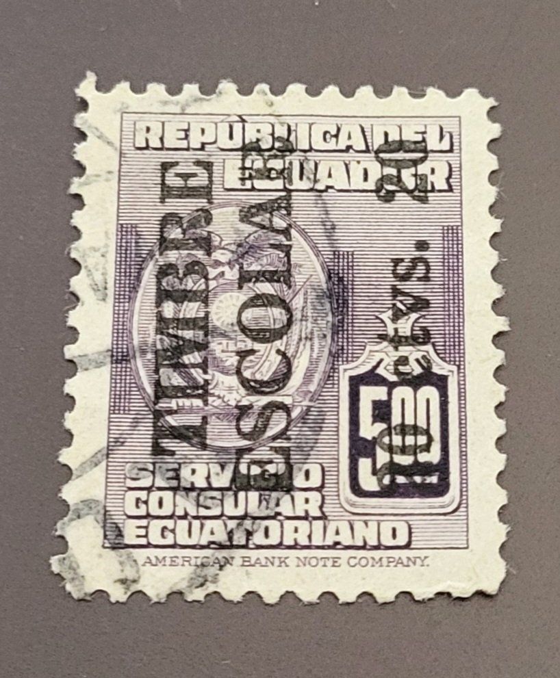 Tous les timbres: Ecuador 1951 alte briefmarke – D'occasion à St Gallen par Stampsalshobby