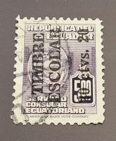 Ecuador 1951 alte briefmarke
