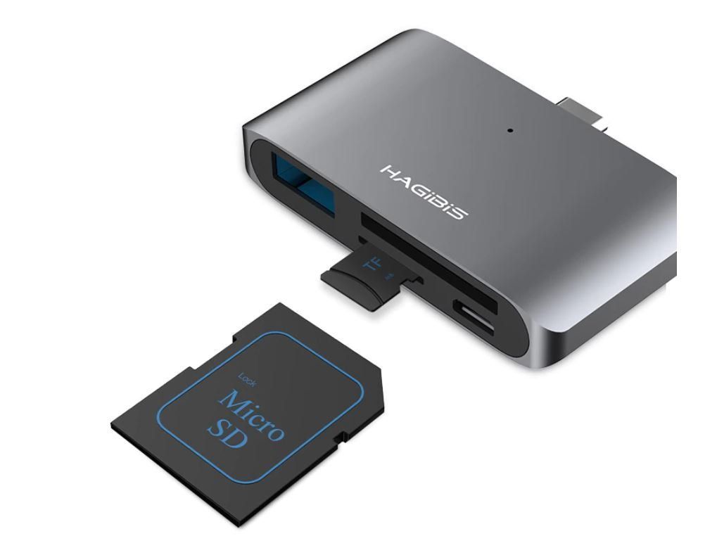 Hub & Switch: USB-C auf USB 3.0 SD/Micro SD/TF OTG – Nuovo e nell'imballaggio originale da Unterägeri venduto da RmOnline 5