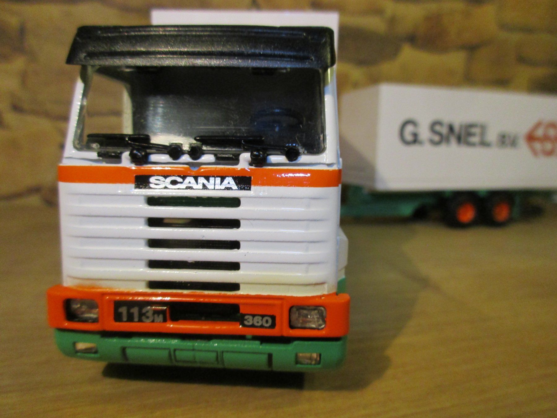 Tekno Modellbausätze & Standmodelle: Tekno  1:50  Scania 113  G.SNEL B.V. – Gebraucht aus Ennetmoos von Truckdiver 2