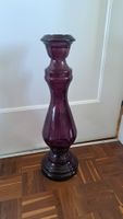 Violette Glas Vase