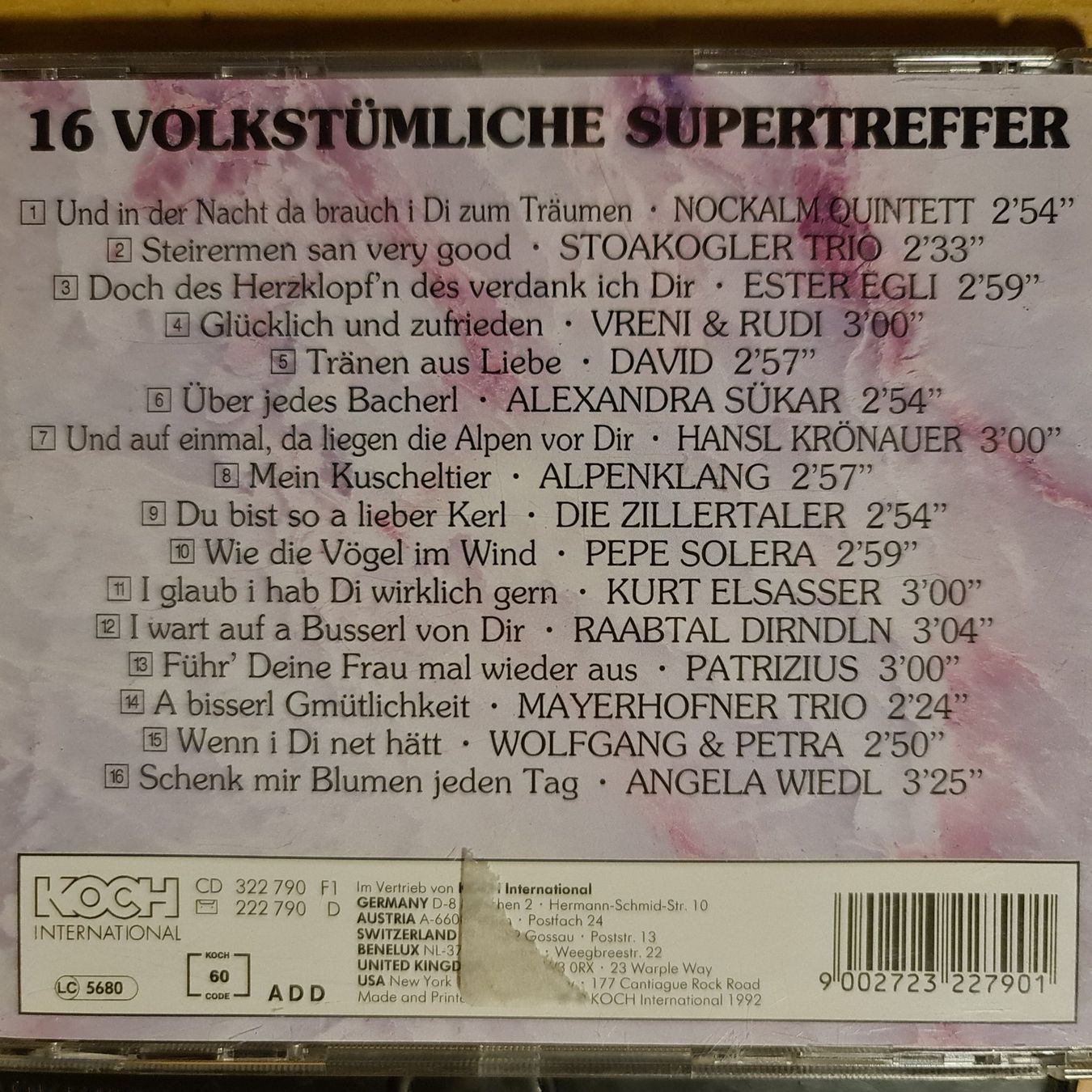 CD: 16 Volkstümliche Supertreffer – Usato da Dintikon venduto da Vexi 1