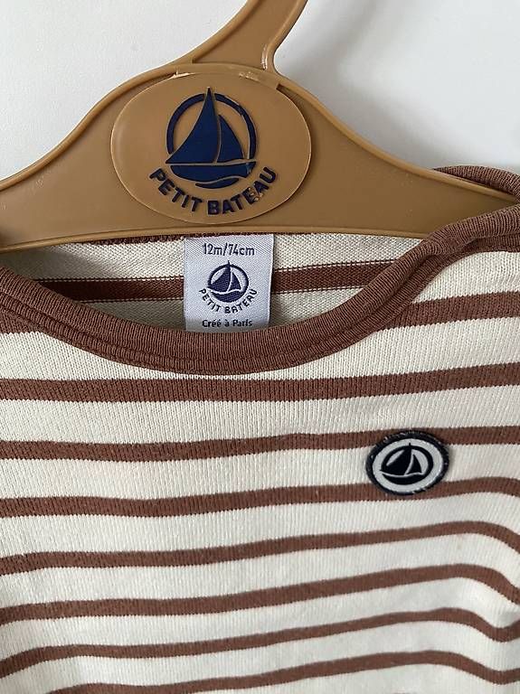 Petit Bateau Pullover & Sweatshirts: Pull Marinière Petit Bateau 12 mois / 74 cm - État Neuf – Neu (gemäss Beschreibung) aus Bevaix von MPaw 1