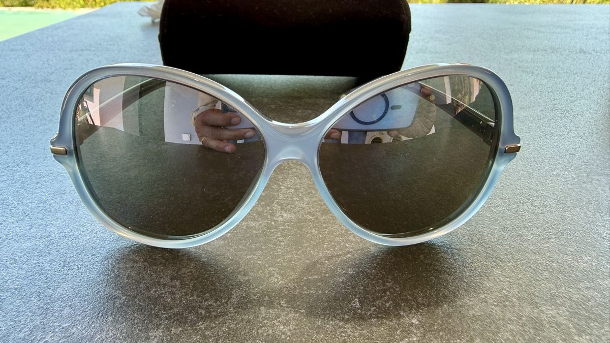 Marc Jacobs Occhiali & Lenti: Lunettes Marc Jacobs oversize bleu givré chic – Nuovo (secondo la descrizione) da Trelex venduto da AnnabelleLelie