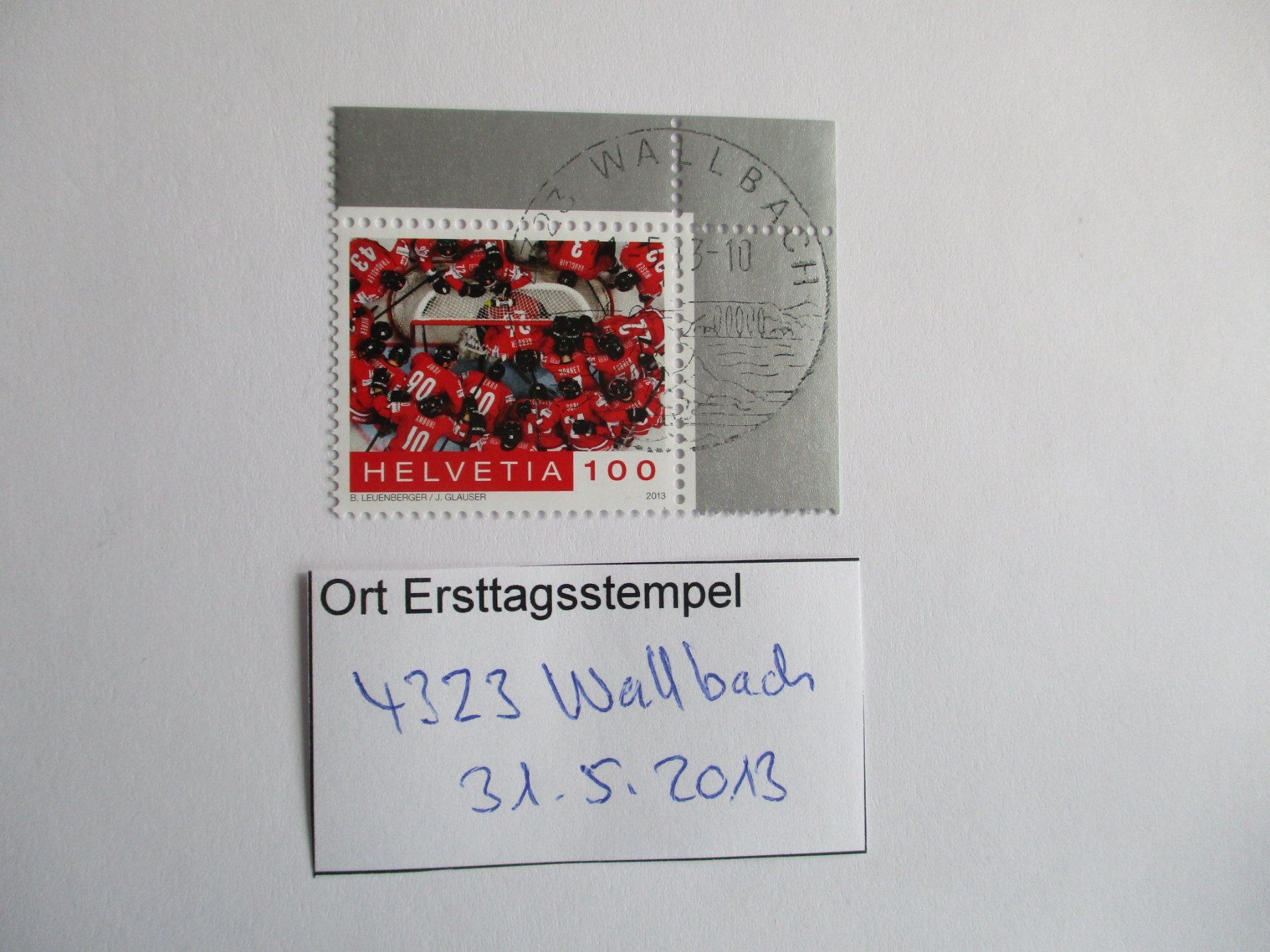 Alle Briefmarken: Voll Ort Ersttagsstempel 4323 Wallbach – Gebraucht aus Langnau b. Reiden von Aktuell88
