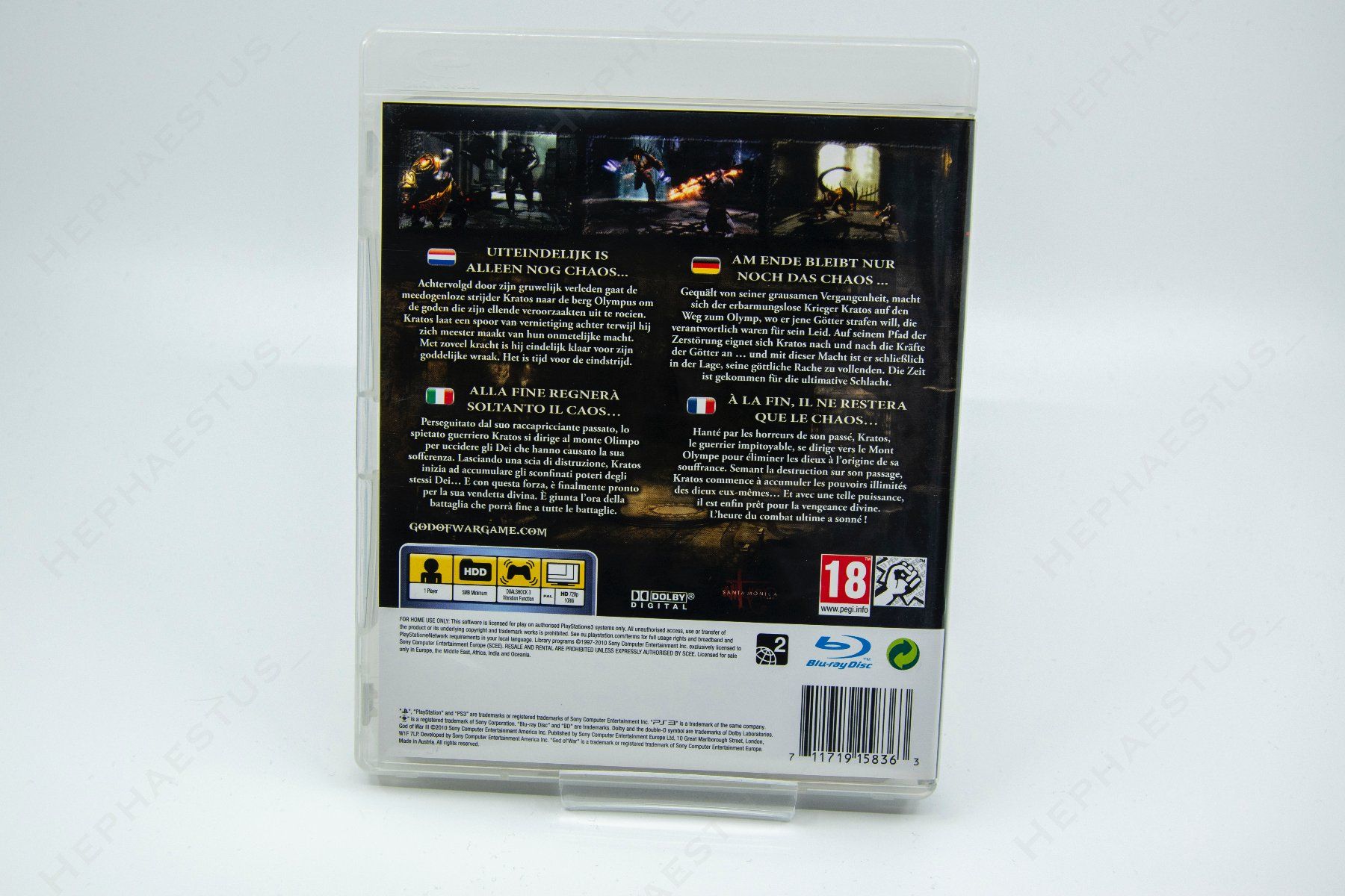 Spiele: God of War III PS3 – Gebraucht aus Effretikon von Hephaestus_ 1