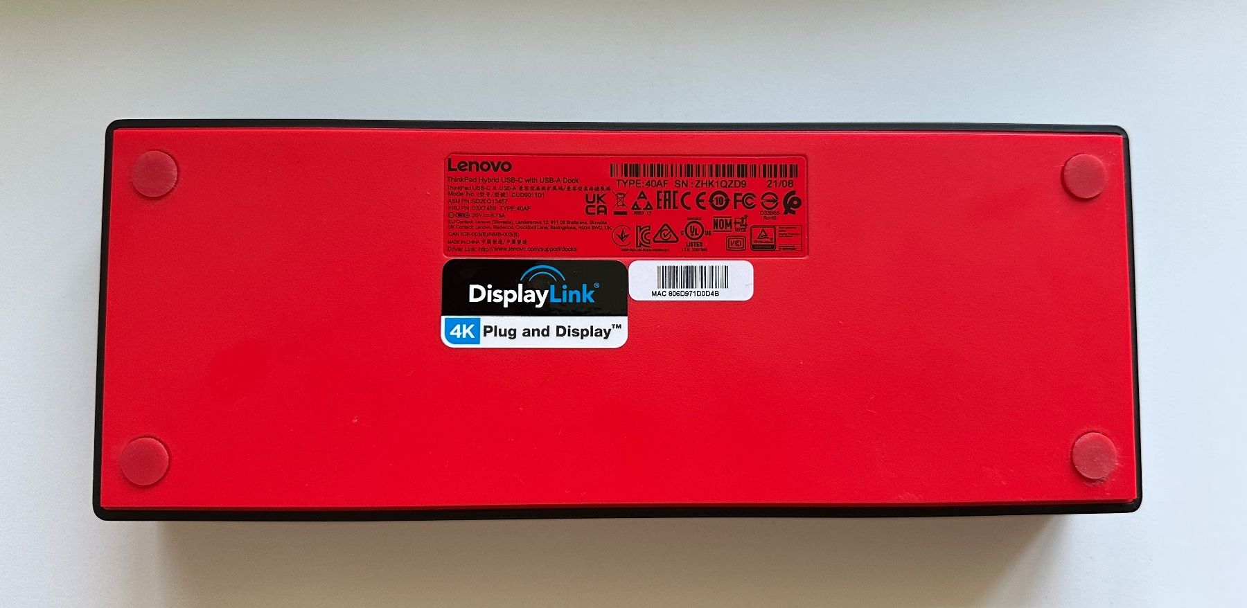 Lenovo Docking station: Lenovo Dockingstation, Model DUD9011D1 – Neuf (Voir description) à Zürich par Witikon02 2