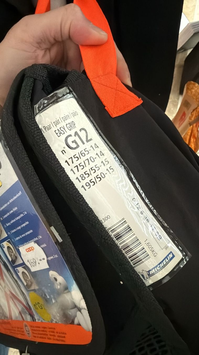 Schneeketten: Schneeketten Michelin (neu) – Neu und originalverpackt aus Biglen von goz_h8dv 2