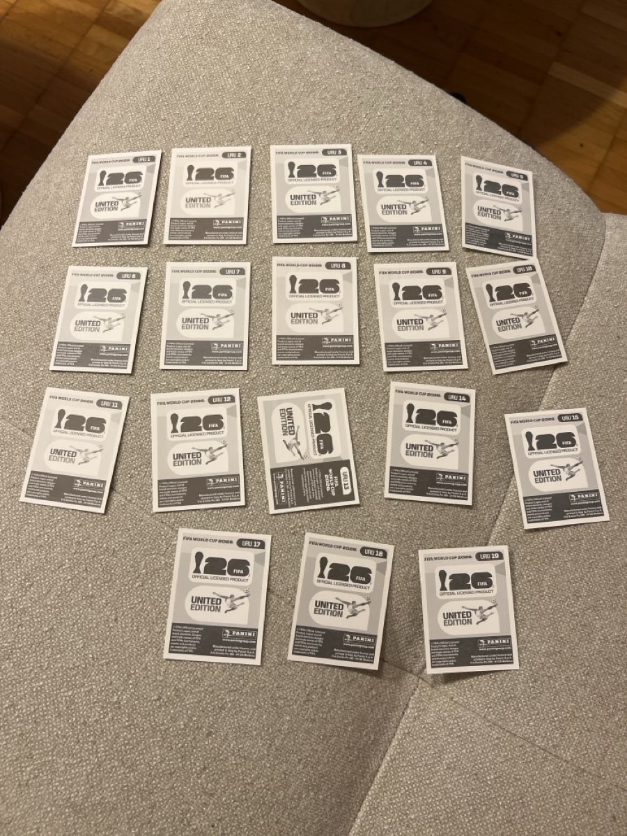 Panini Carte collezionabili: Panini Sticker WM Uruguay URU Diverse – Nuovo (secondo la descrizione) da Wettingen venduto da nic_yz65 1