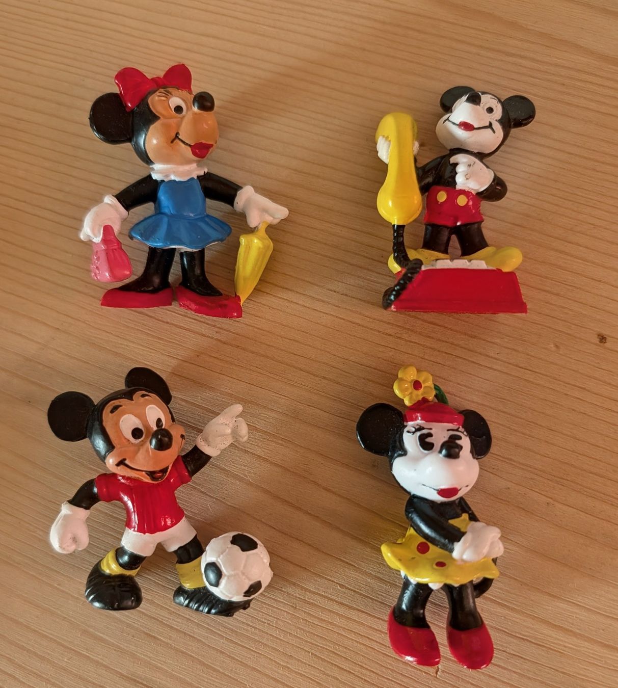 Bullyland Statuette: Mickey&Minnie Mouse Figuren, Bullyland – Usato da Nänikon venduto da Haexli_70 1