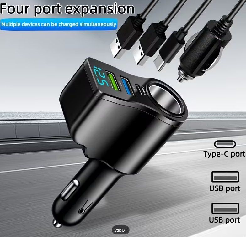 Caricabatterie: Multifunktionaler Auto-Netzteiladapter – Nuovo (secondo la descrizione) da Nidau venduto da EXP40 2