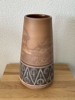 Seltene grosse Keramik Vase aus der Schweiz signiert FRICK