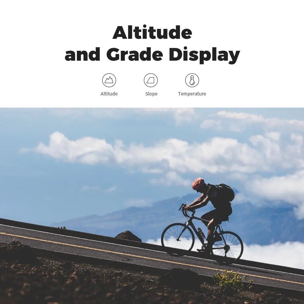 Computer & Strumenti di misurazione: Fahrrad-GPS kabellos drahtloser computer Bluetooth tacho – Nuovo e nell'imballaggio originale da Genève venduto da Top-Trend 6
