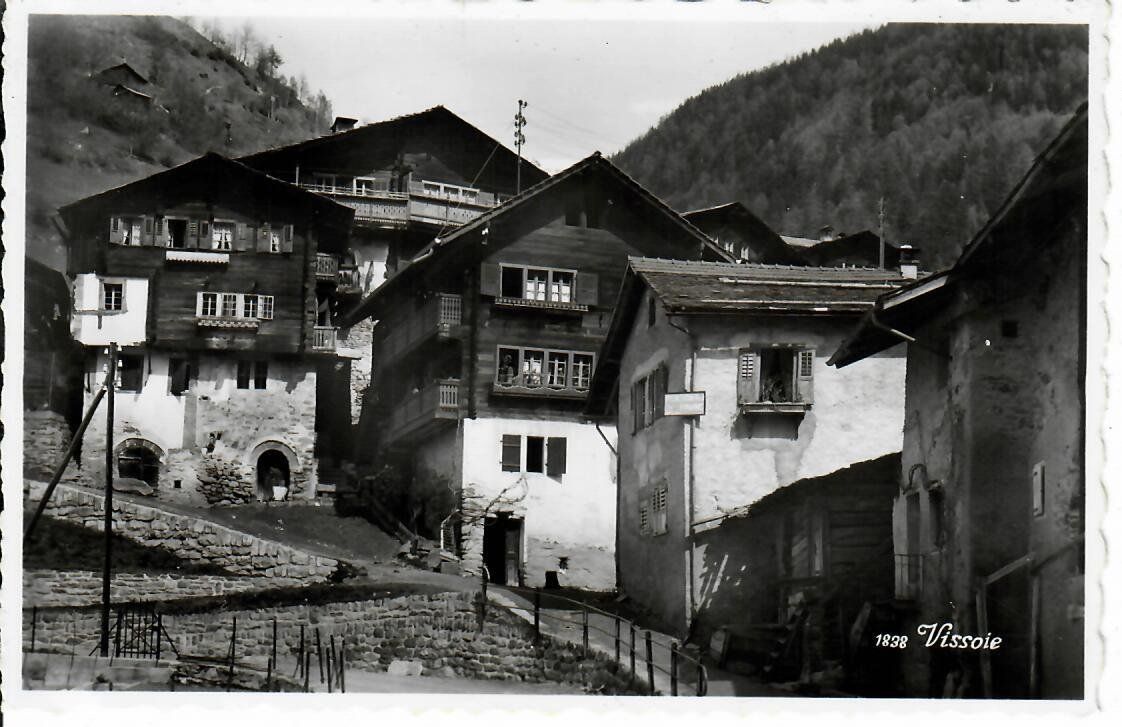 Cartes postales: Vissoie – D'occasion à Hochdorf par Ziegel-16