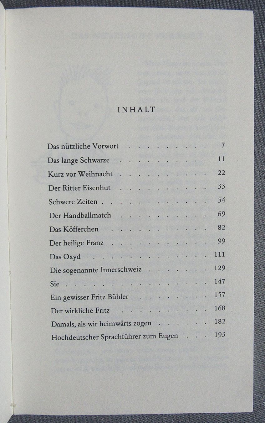 Libri: Mein Name ist Eugen - von Klaus Schädelin – Usato da Auenstein venduto da Padabimbim 1