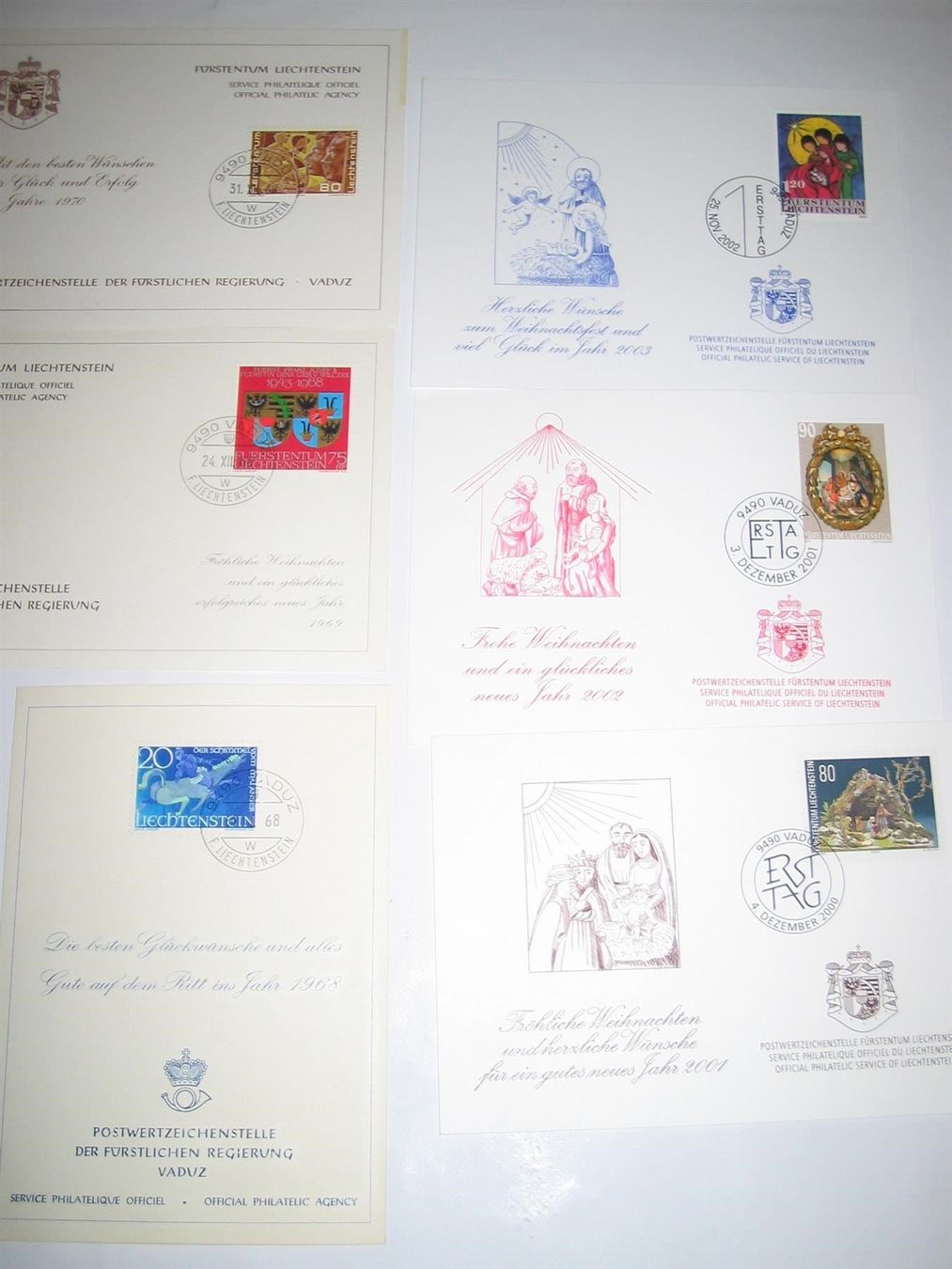 Cartes: Off. Glückwunschkarten der Post ab 1968 – D'occasion à Winterthur par Kyoung 1