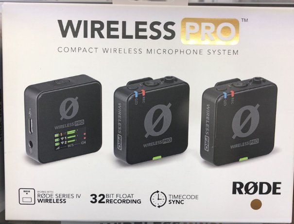 Røde Microfoni: Rode Wireless Pro microphone recorder. Timecode – Usato da Geneve venduto da T36 1