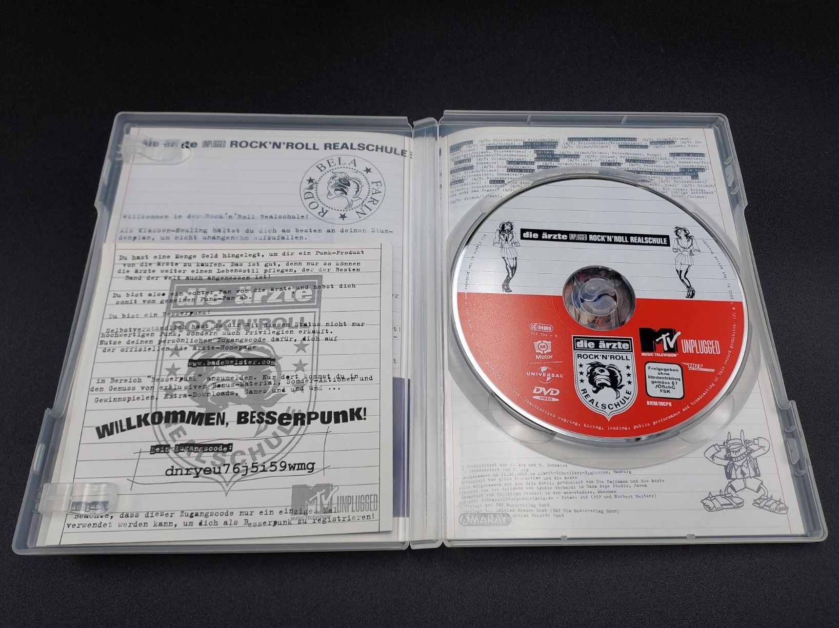 Tutti i DVDs: 2 Die Ärzte Konzert DVDs – Usato da Wil SG venduto da Donaldus 3