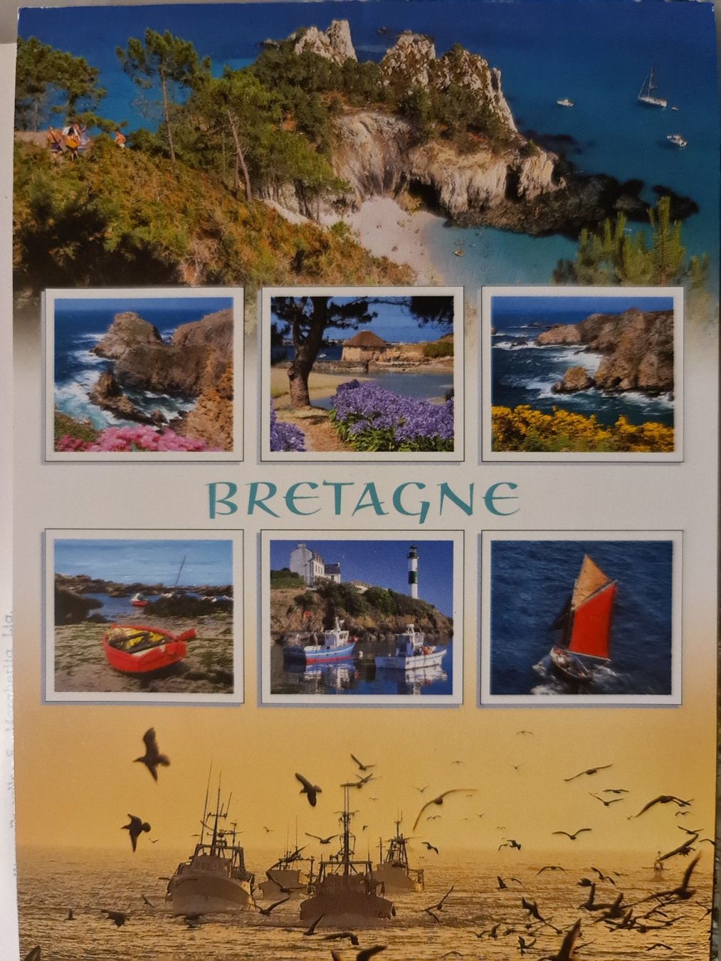 Cartoline postali: Ansichtskarte Bretagne Frankreich – Usato da Dintikon venduto da Vexi