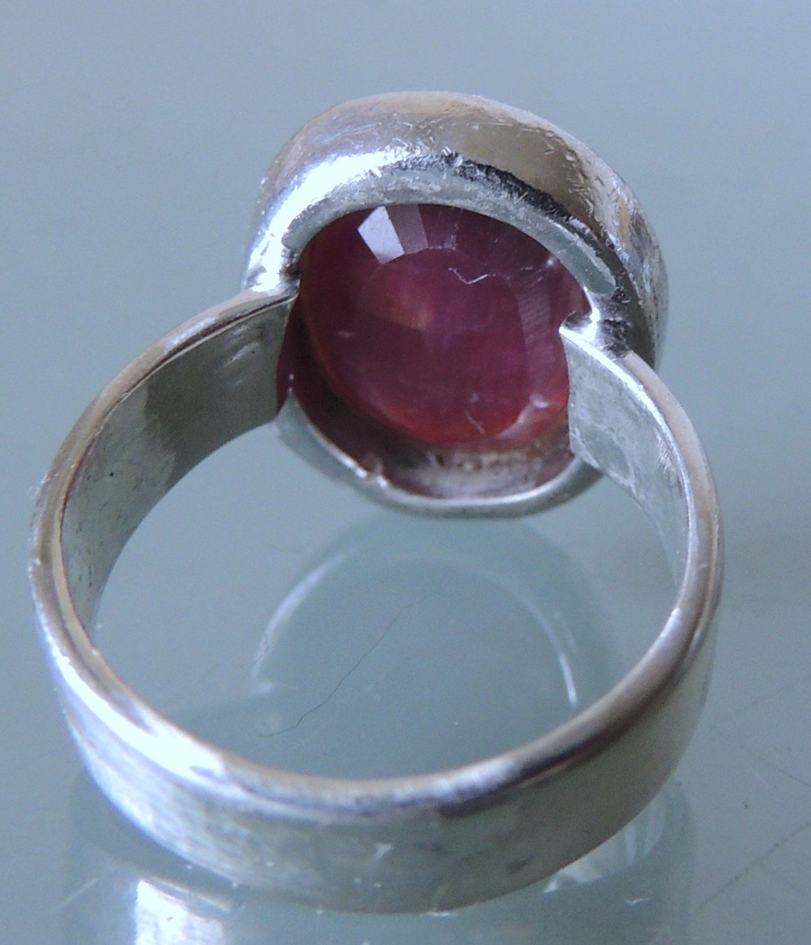 Anelli: Rubin Silber 925 Fingerring Gr. 52 – Usato da Waldenburg venduto da schaller707 2