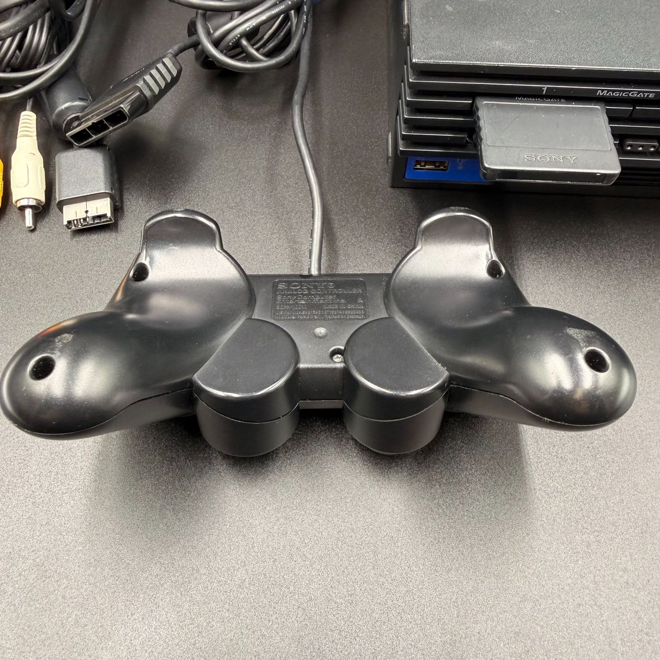 Sony Console: Sony PlayStation 2 Fat Konsole schwarz – Usato da Düdingen venduto da Nerdworld 8